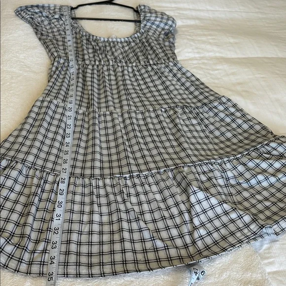 Ultra Flirt Plaid Babydoll Emma Dress Size Medium Jnr - Picture 8 of 8